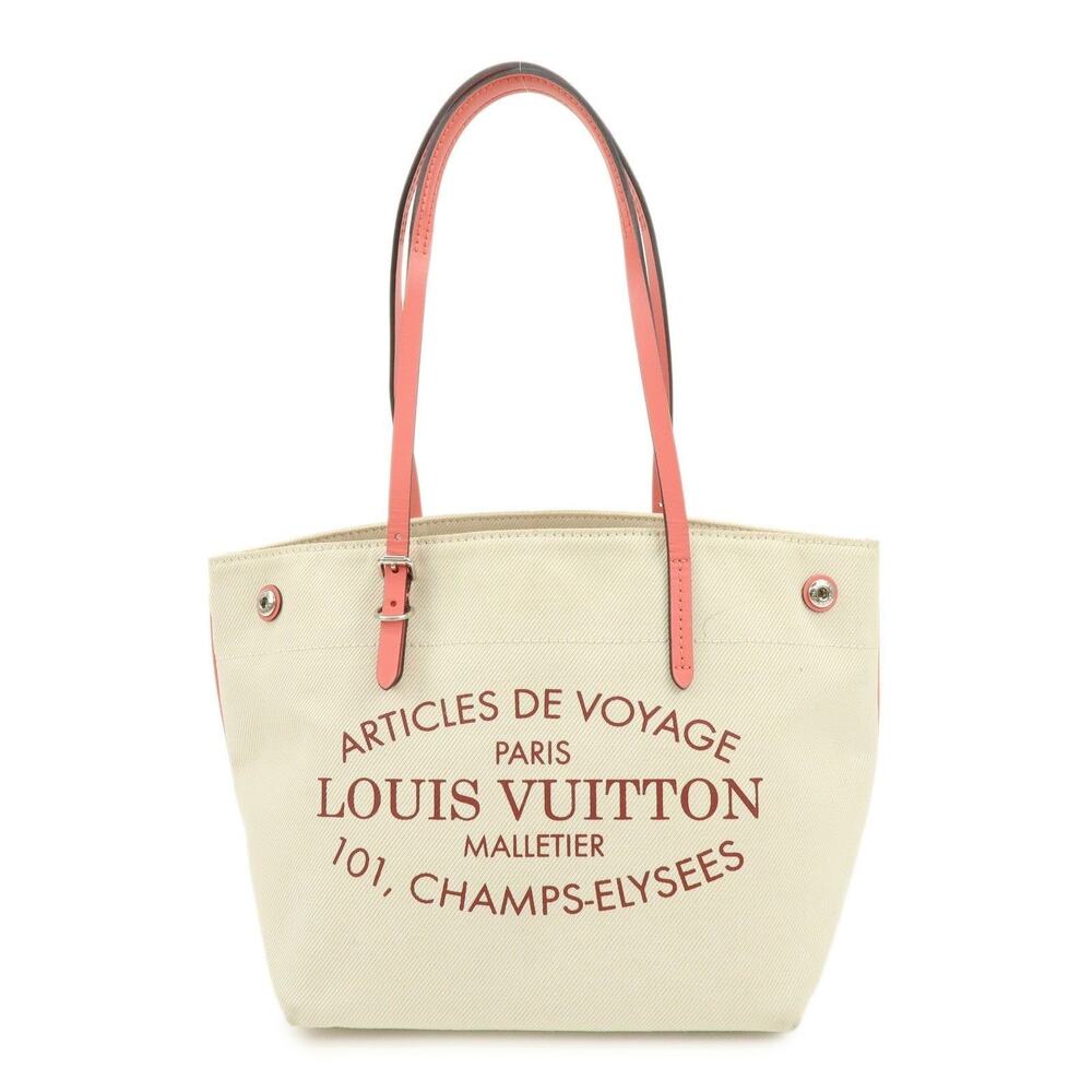 Louis Vuitton Articles de Voyage Cabas PM Canvas Tote Beige